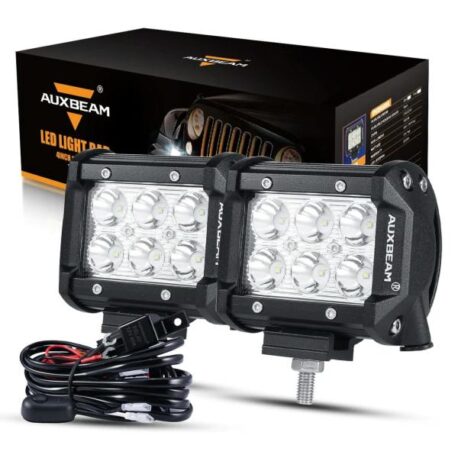Auxbeam_4-Inch_Dual_Row_Spot_LED_Pods_With_Wiring_Harness