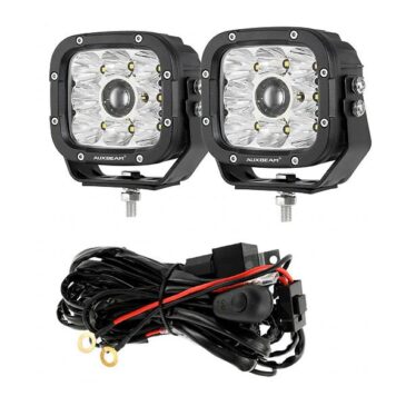 Auxbeam 5-Inch 110W Custom Lens Spot LED Driving Lights