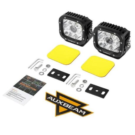 Auxbeam_5-Inch_110W_LED_Spot_Lights_With_Amber_Covers