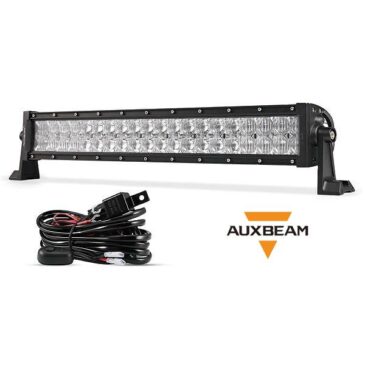 Auxbeam 22-Inch 5D Double Row LED Lightbar W/Harness