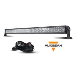 Auxbeam 50-Inch 5D Double Row LED Lightbar W/Harness