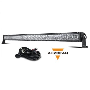 Auxbeam 52-Inch 5D Double Row LED Lightbar W/Harness
