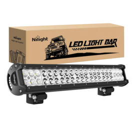 Nilight 20-Inch 126W Spot Flood Combo Led Light Bar